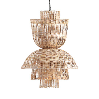 Подвесной светильник Plisse Rattan Vical