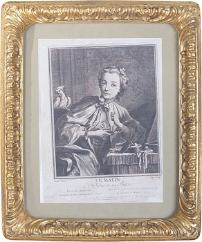 Панно настенное Дама, под старину Glasar 28-689