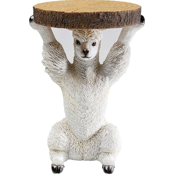 Стол приставной Animal Lama Ø23 см KARE 87770