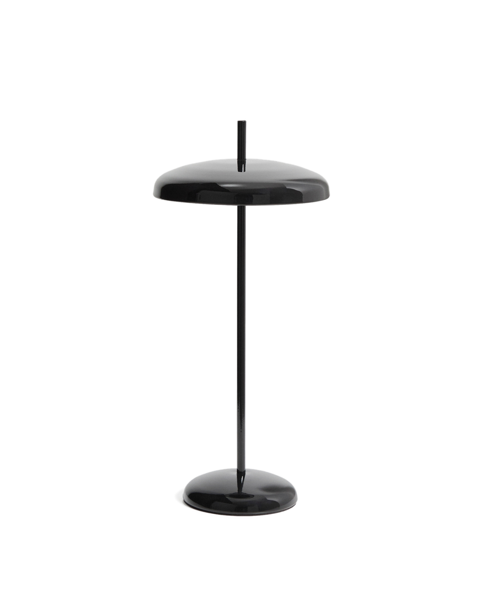 Переносная настольная лампа Porte из черного алюминия La Forma (ex Julia Grup)