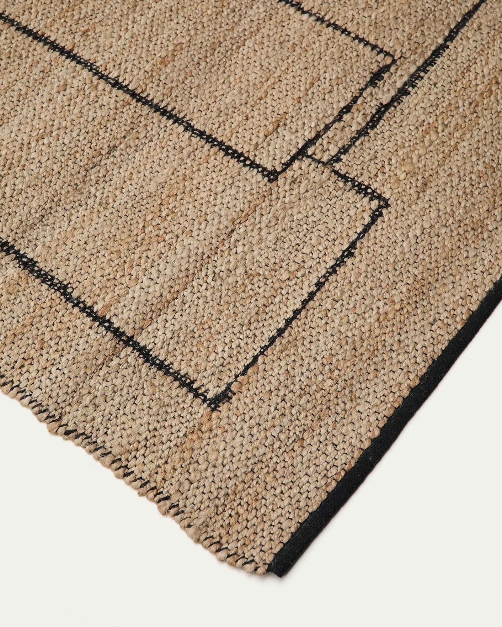 Ковер Velira из джута с графическим рисунком 200 x 300 см La Forma (ex Julia Grup)