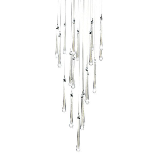 Подвесной светильник  Delight Collection Teardrop 19 chrome