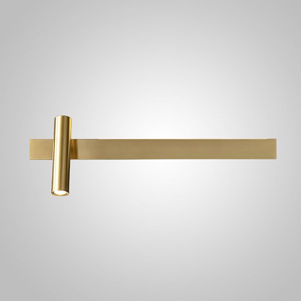 Настенный светильник JENIUS L60 Brass Left by ImperiumLoft