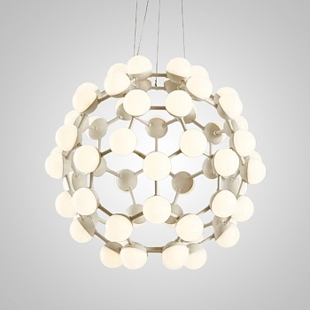 Подвесная люстра MESH D75 White by ImperiumLoft