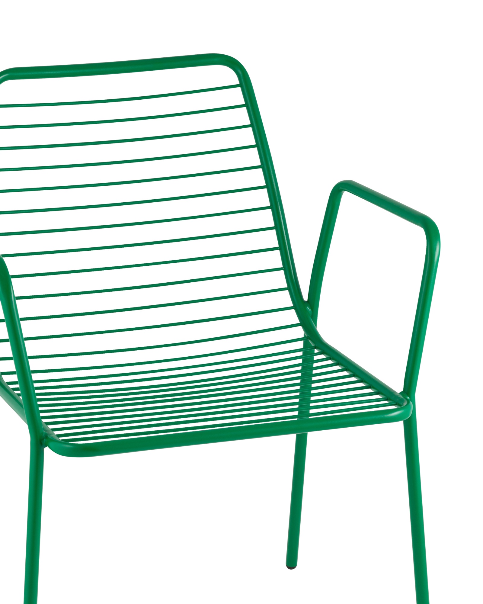 Стул с подлокотниками Дели металл зеленый Stool Group