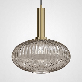 Подвесной светильник Ferm Living chinese lantern С Brass / Amber by ImperiumLoft