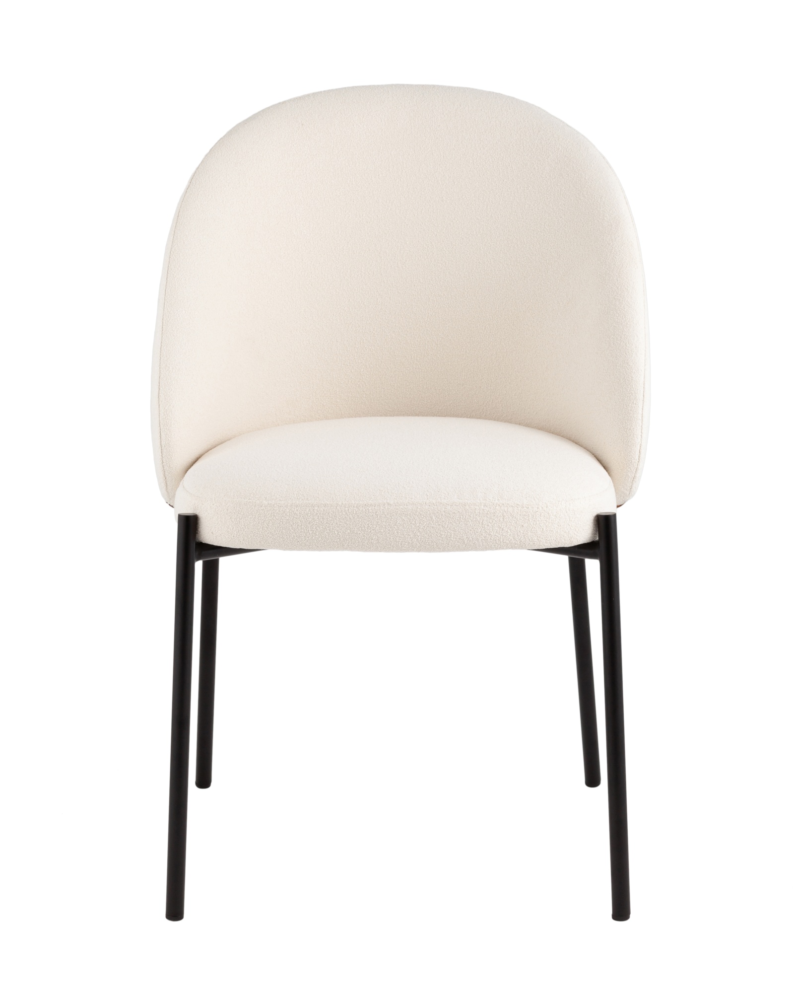 Стул обеденный Adelinde бежевый с коричневой экокожей Stool Group