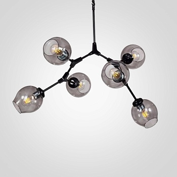 Люстра Branching Bubble Chandelier 6 Black by ImperiumLoft