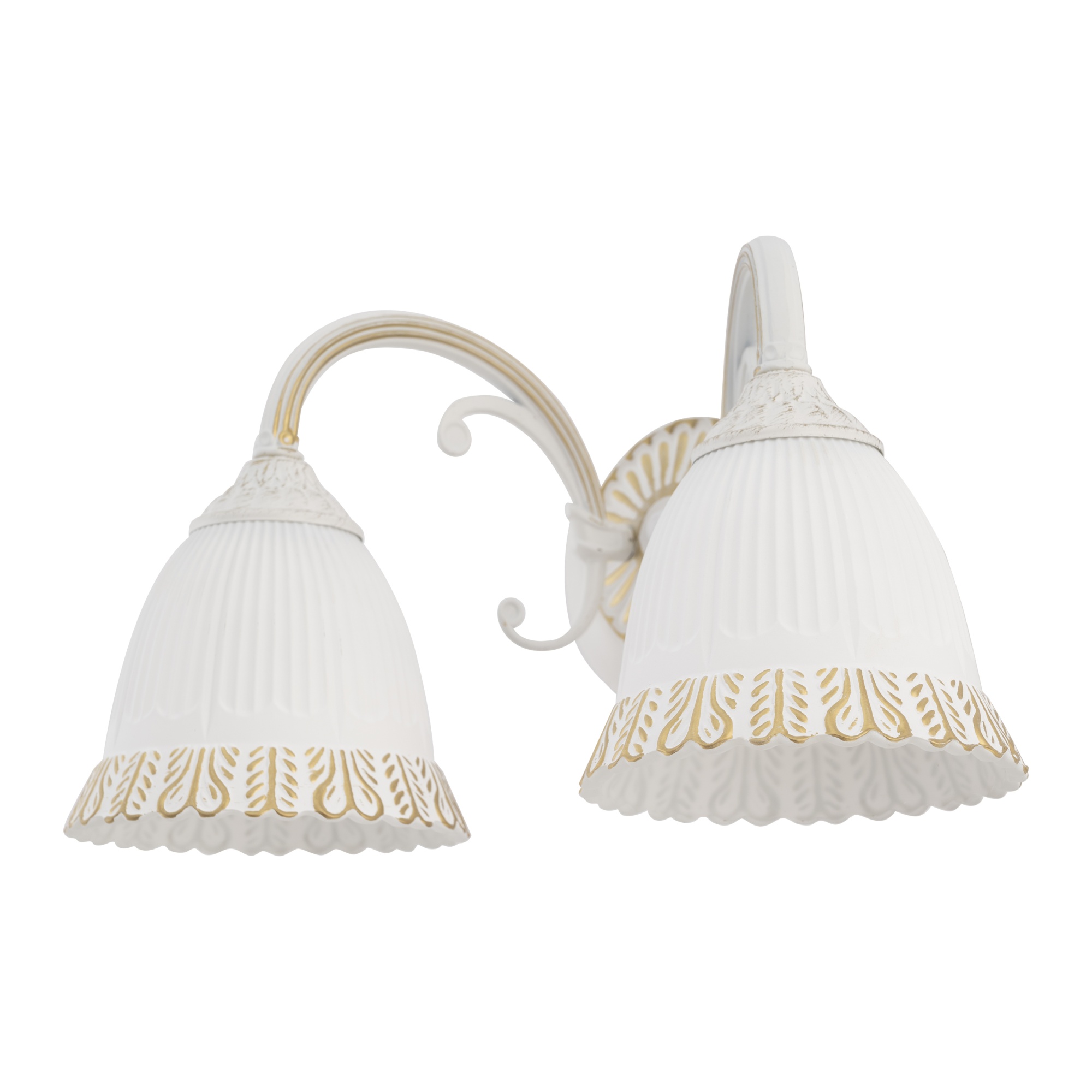 Бра с плафонами 347410/2W WT+G Arte Milano