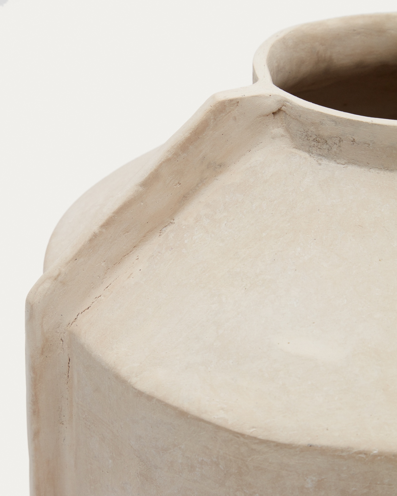 Meja Ваза из папье-маше бежевого цвета 38 см La Forma (ex Julia Grup)