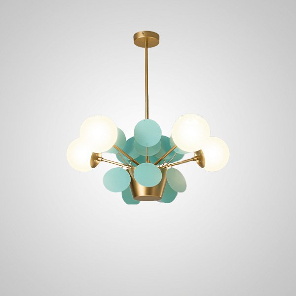 Потолочный светильник MATISSE CH L5 Blue by ImperiumLoft
