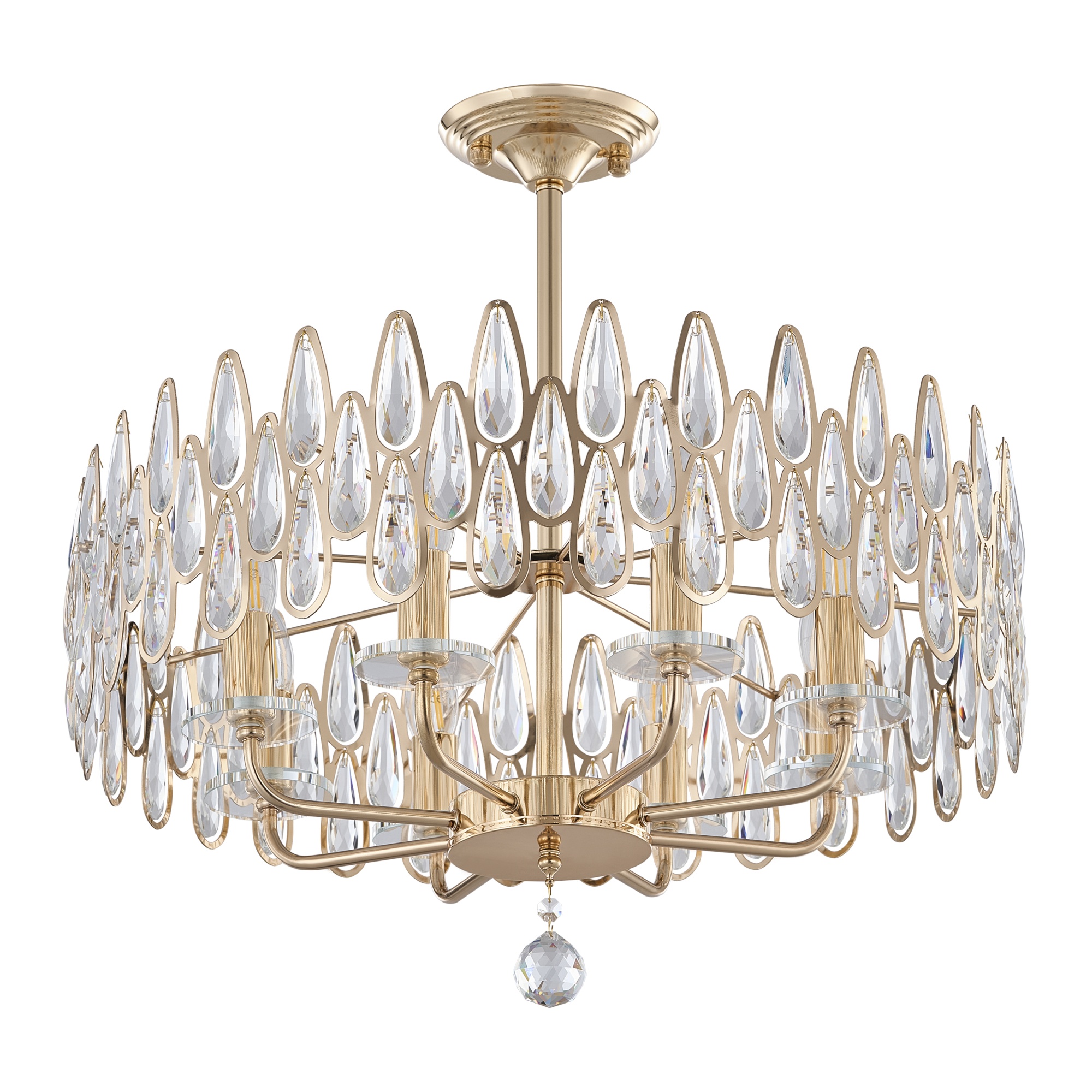 Люстра 372009/8/250/580 GD Arte Milano