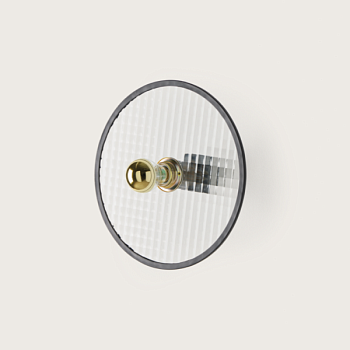 Бра Lass с золотым цоколем A1053/5 и стеклянным диском 1225/30 см Aromas del Campo