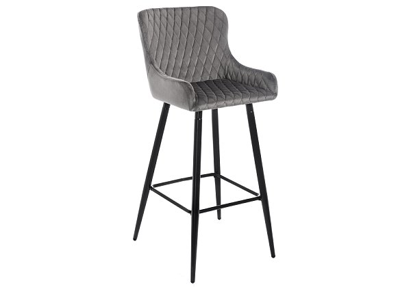 Барный стул Woodville Mint серый 11535