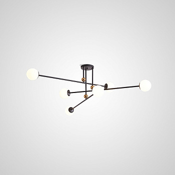 Подвесная люстра JESI Black by ImperiumLoft