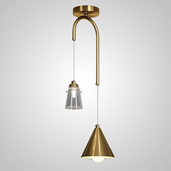Подвесной светильник ADRIELL gold by ImperiumLoft