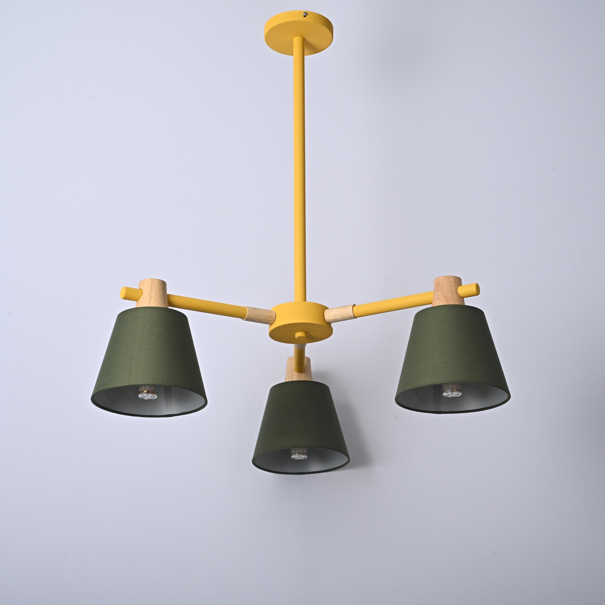 Потолочная Люстра На Штанге Natura A Green 3 By Imperiumloft