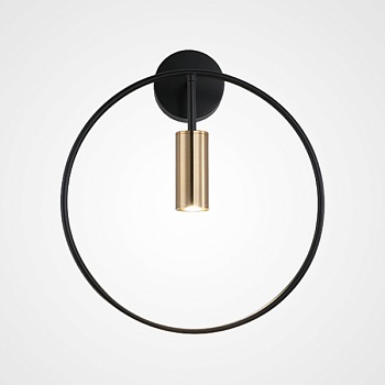 Настенный светильник VELMA D35 Black Gold by ImperiumLoft