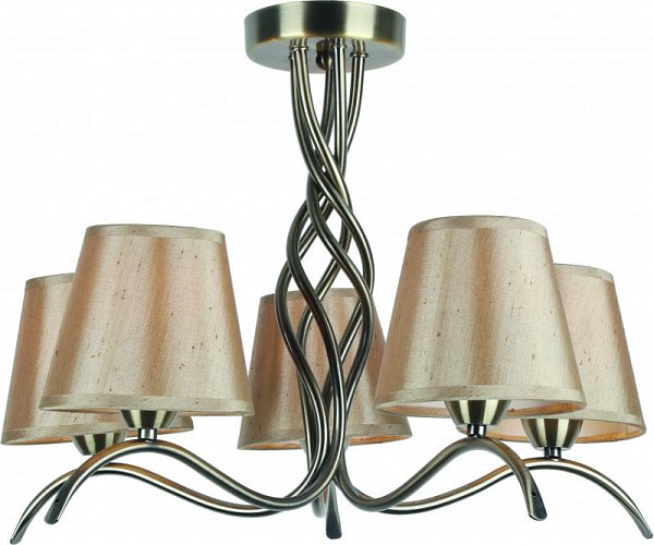 Накладная люстра Arte Lamp A6569PL-5AB