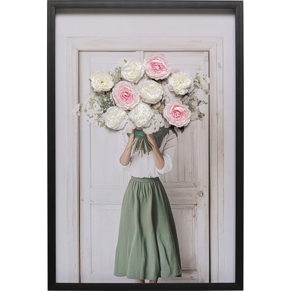 Картина на холсте Flower Bouquet 64x94cm KARE 58006