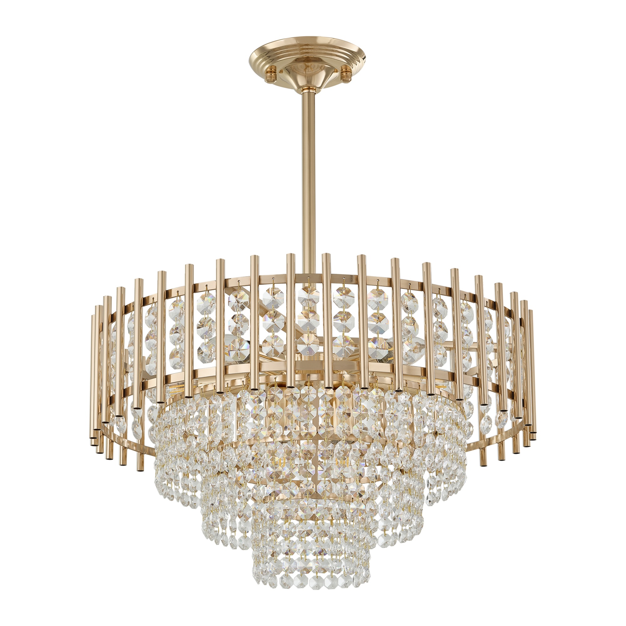 Люстра 376109/7/300/490 GD Arte Milano