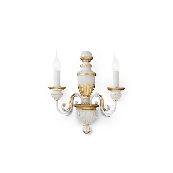 Настенный светильник Ideal Lux FIRENZE AP2 BIANCO 012902
