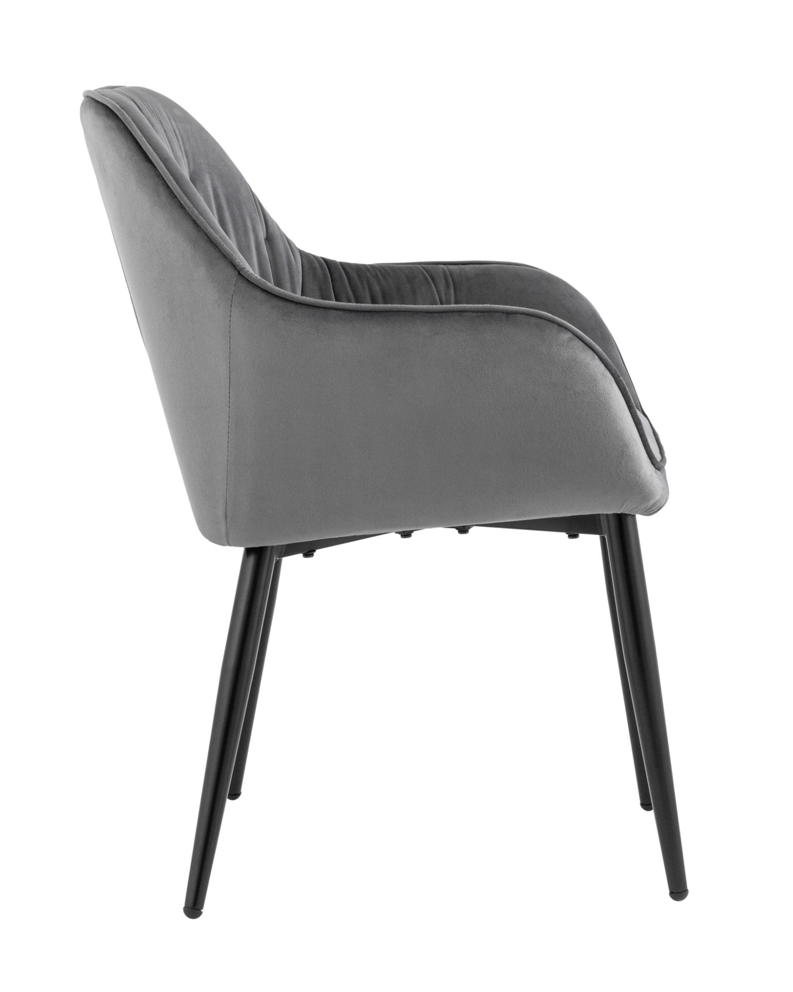 Стул Алекса велюр серый Stool Group