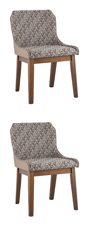 Стул NYMERIA NEW бежевый 2 шт Stool Group