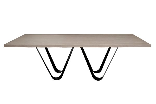 Стол обеденный светлый шпон Garda Decor 58DB-23186