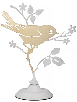 Декор настольный Птичка Glasar 57-166