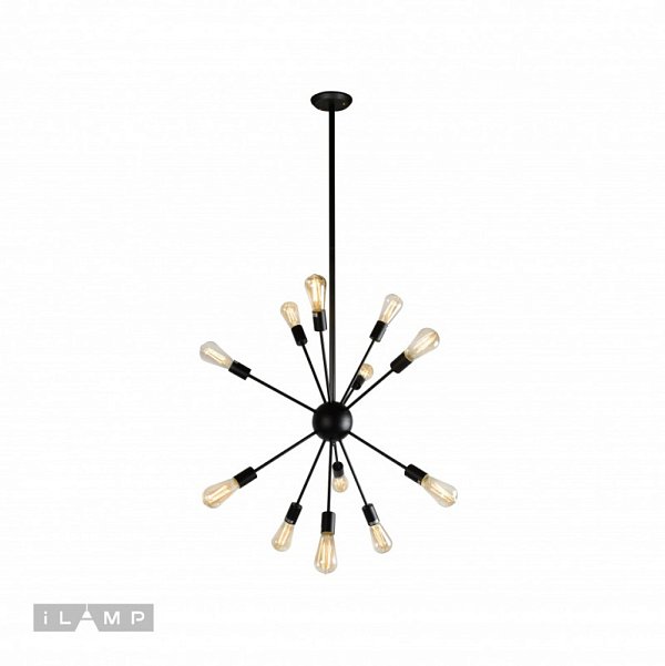 Подвесная люстра iLamp Loft209-12B