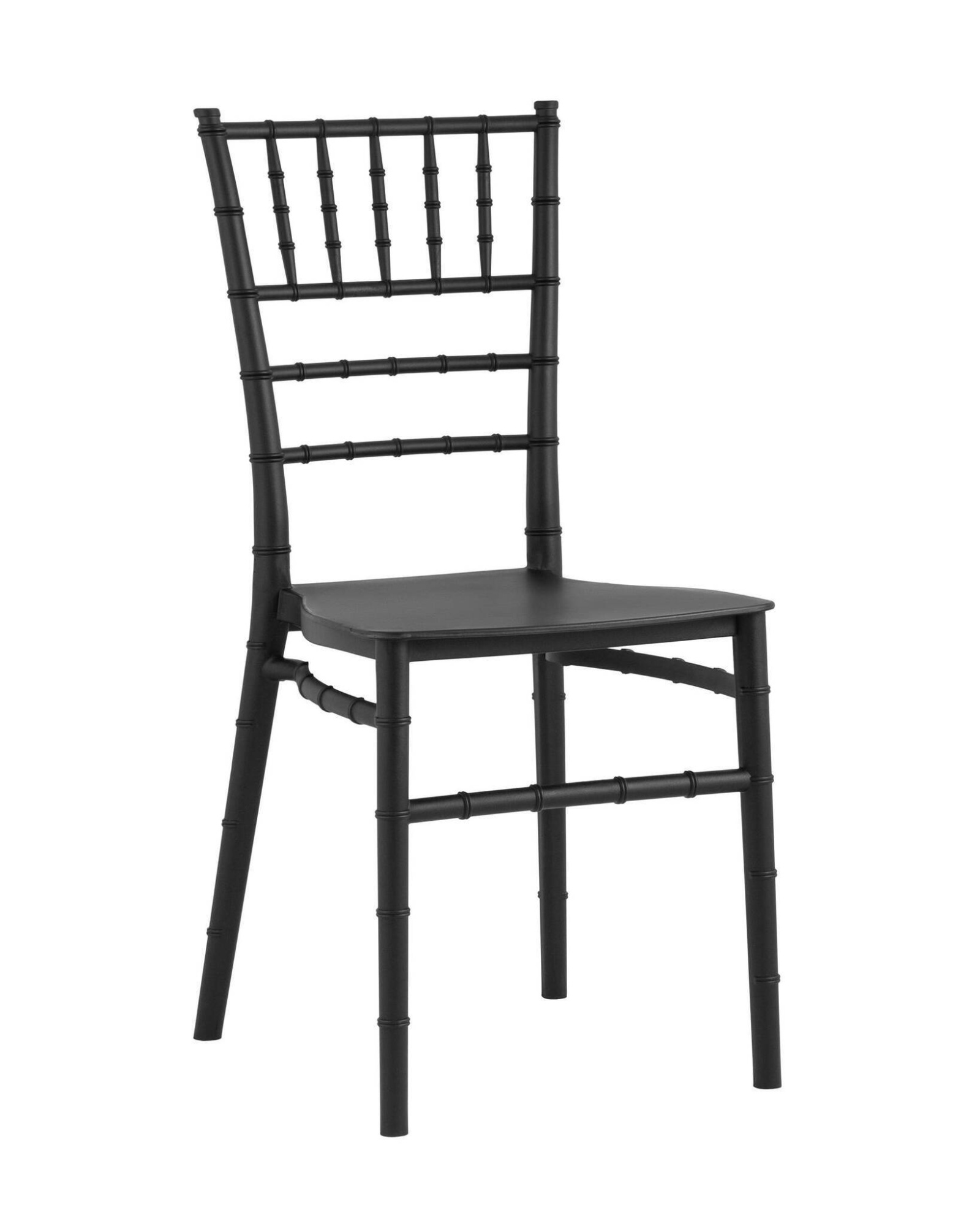 Стул Chiavari (Кьявари) пластик черный Stool Group