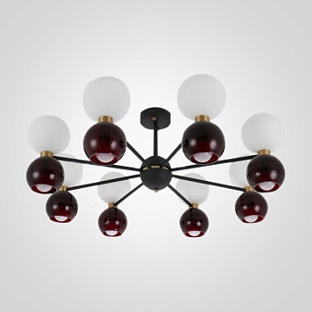 Люстра потолочная LAVINIA 16 (8+8) круг by ImperiumLoft