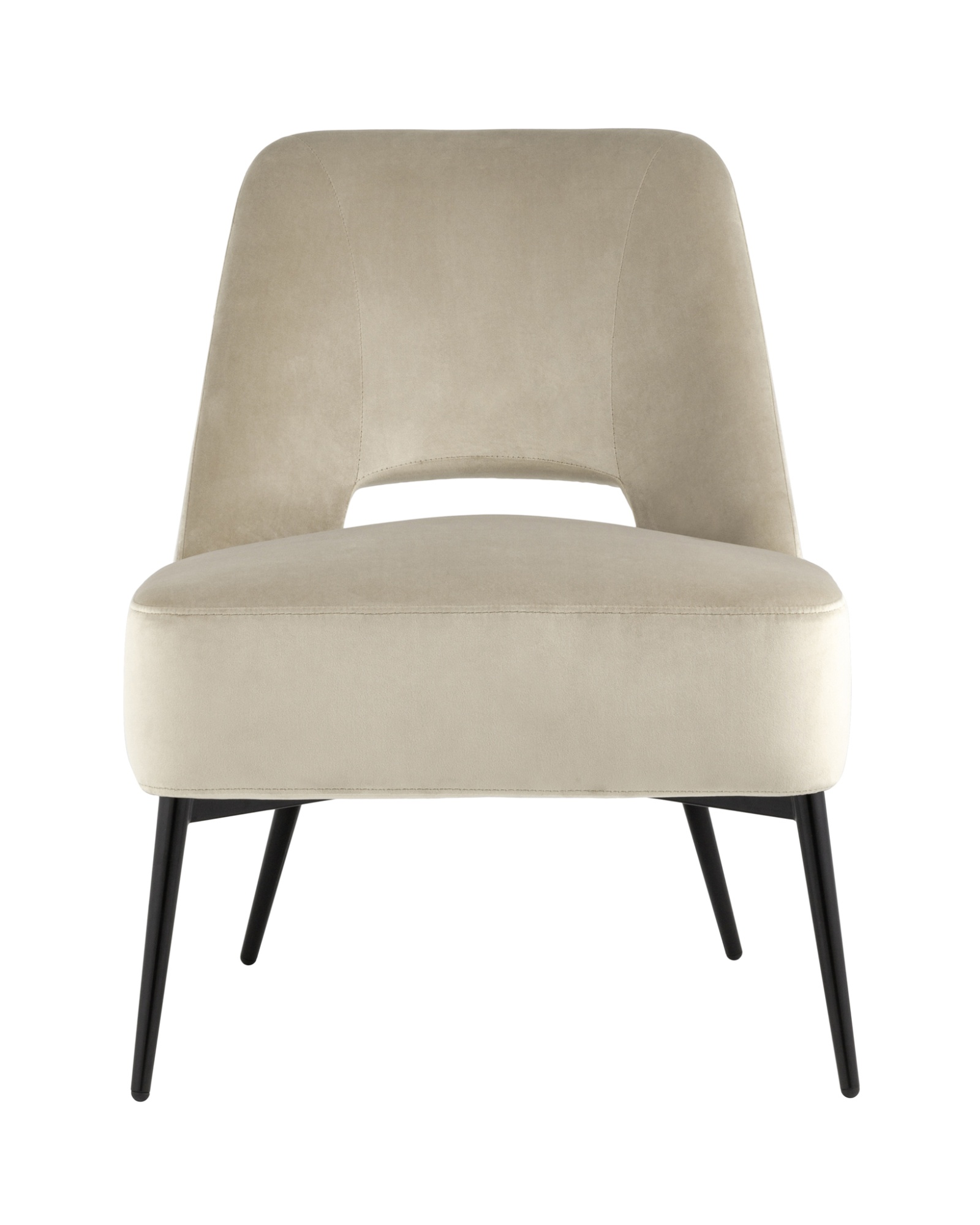 Кресло лаунж Бостон велюр бежевый Stool Group Кресло лаунж Бостон велюр бежевый Stool Group