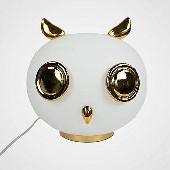 Настольная лампа Birdi Owl White by ImperiumLoft
