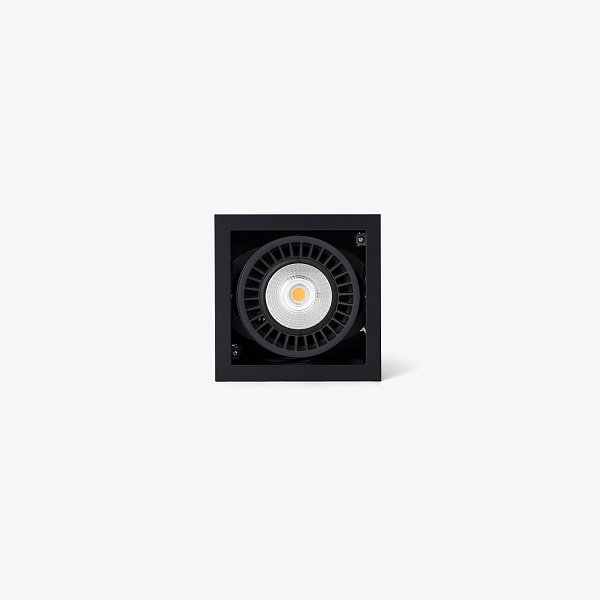 Встраиваемый светильник Colin-1 черный LED CRI95 24-36W 3000K 20° Faro