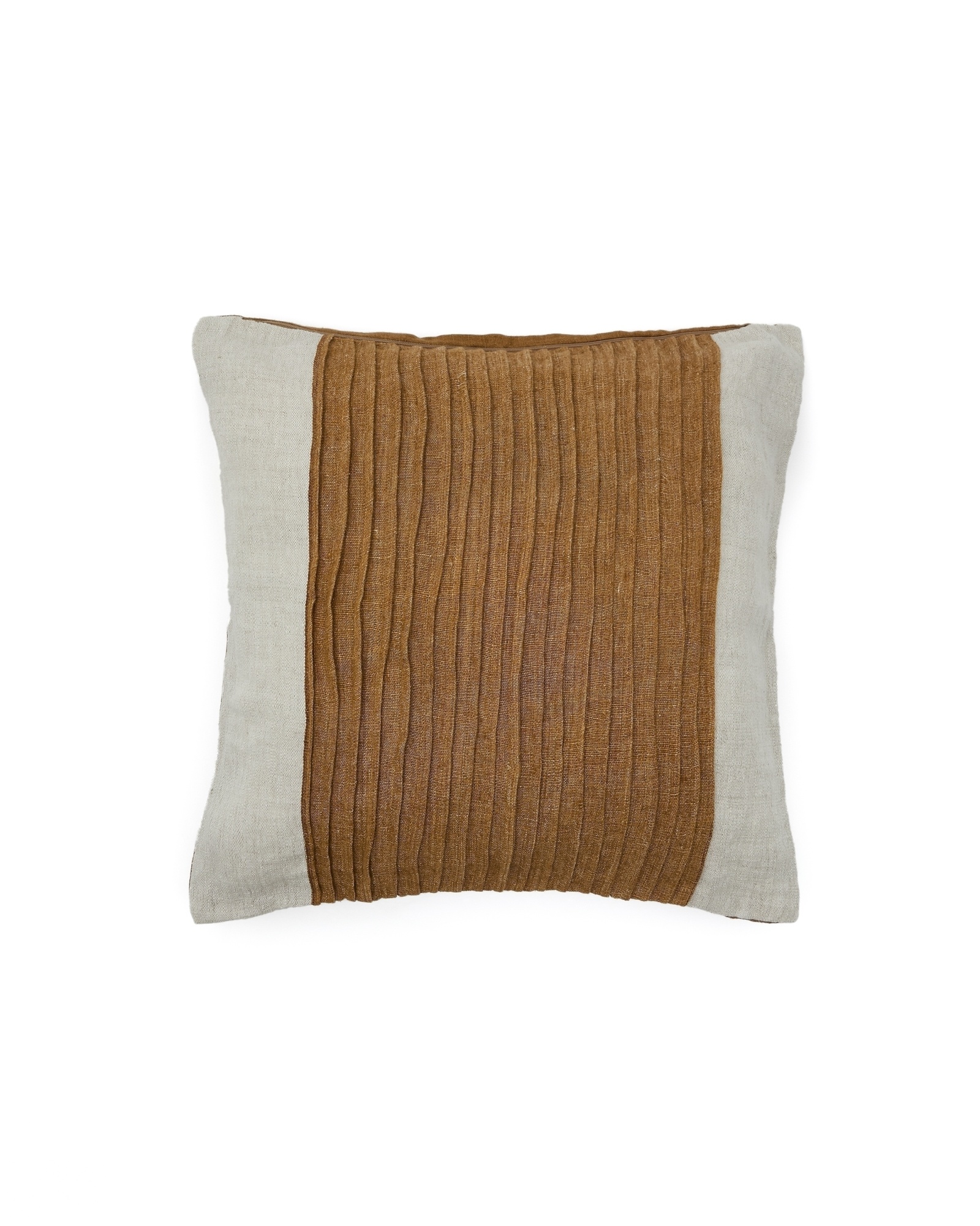 Чехол для подушки Zoren из льна горчичного цвета 50 x 50 см La Forma (ex Julia Grup)