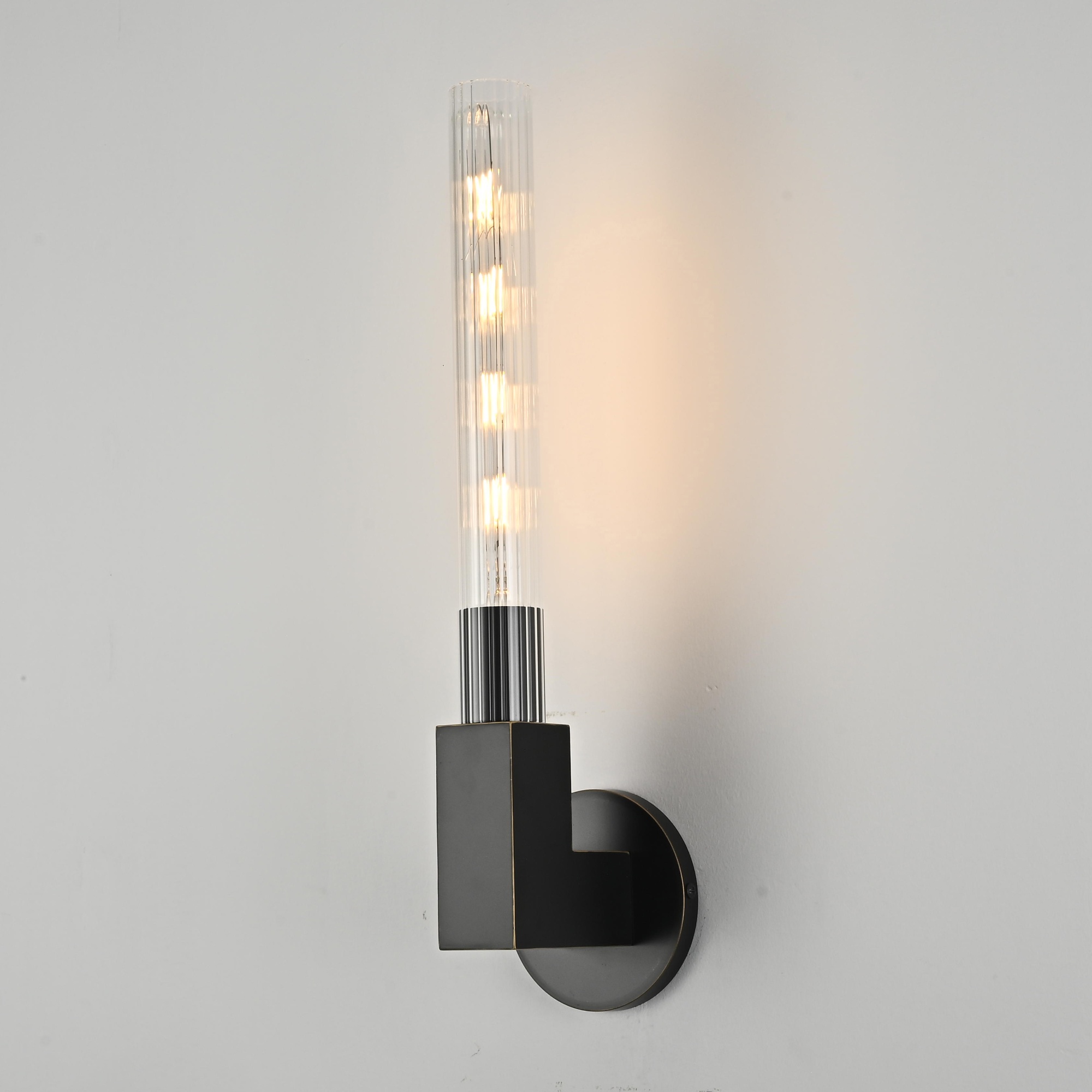 Бра Rh Cannelle Wall Lamp Single Sconces Black By Imperiumloft