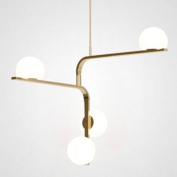 Подвесной светильник ARCANUM ANGLE Brass by ImperiumLoft