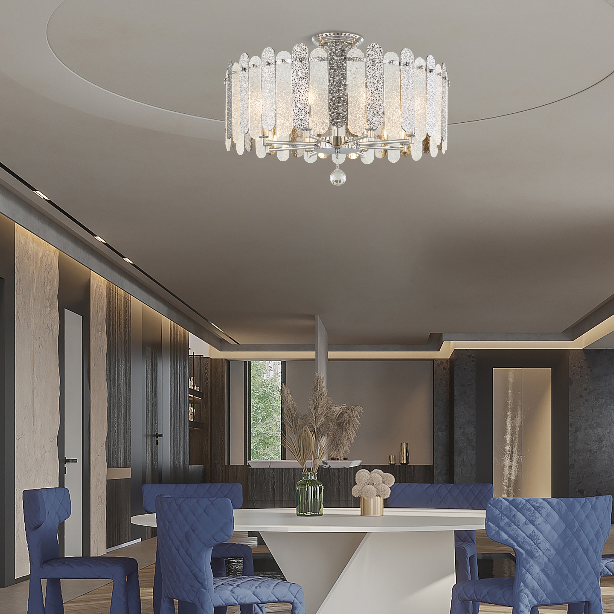 Люстра 373109/8/80/580 CR Arte Milano