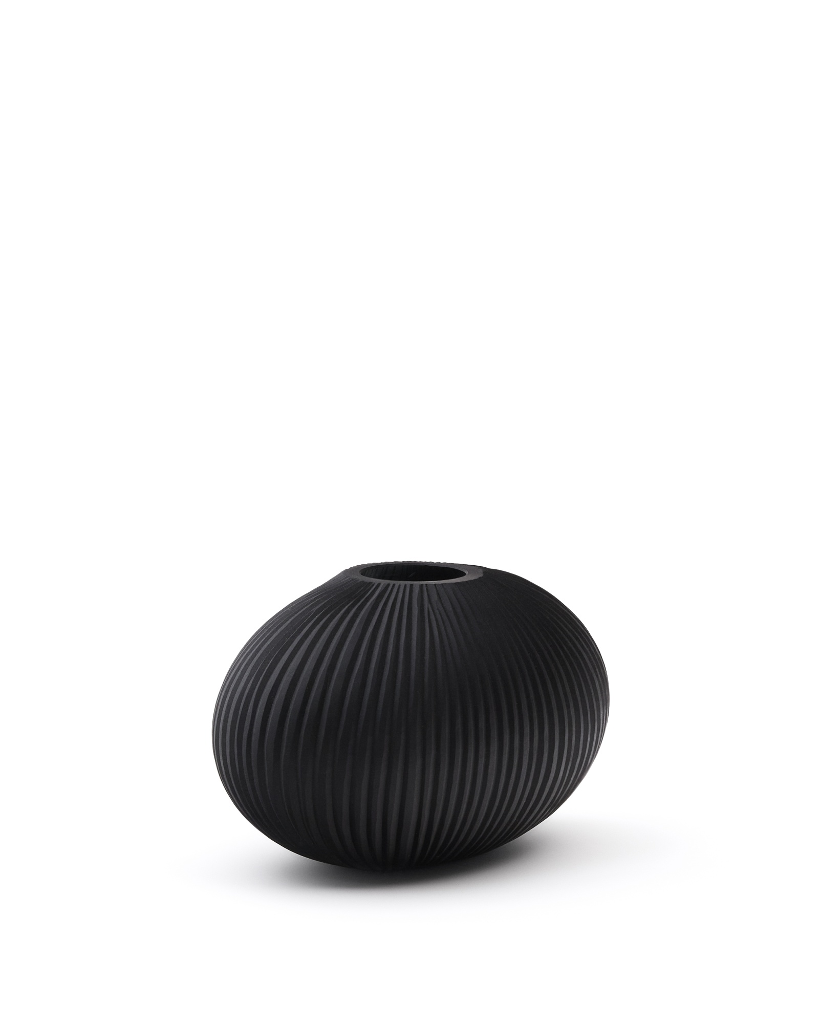 Nivra Ваза из темно-серого стекла 19см La Forma (ex Julia Grup)