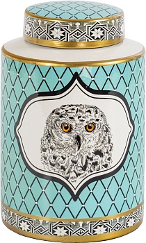 Ваза с крышкой Glasar 58-033