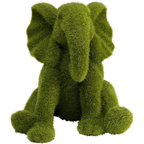Фигура декоративная Elephant Flock Green 18 см KARE 56172