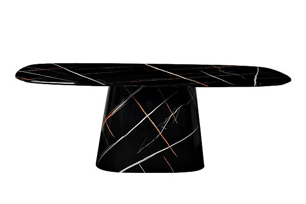Стол обеденный Уэльс мраморный черный Garda Decor 45EX-STOL/OB-185 CHE