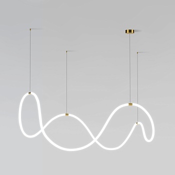 Подвесной светильник Eurosvet 90288/1 латунь