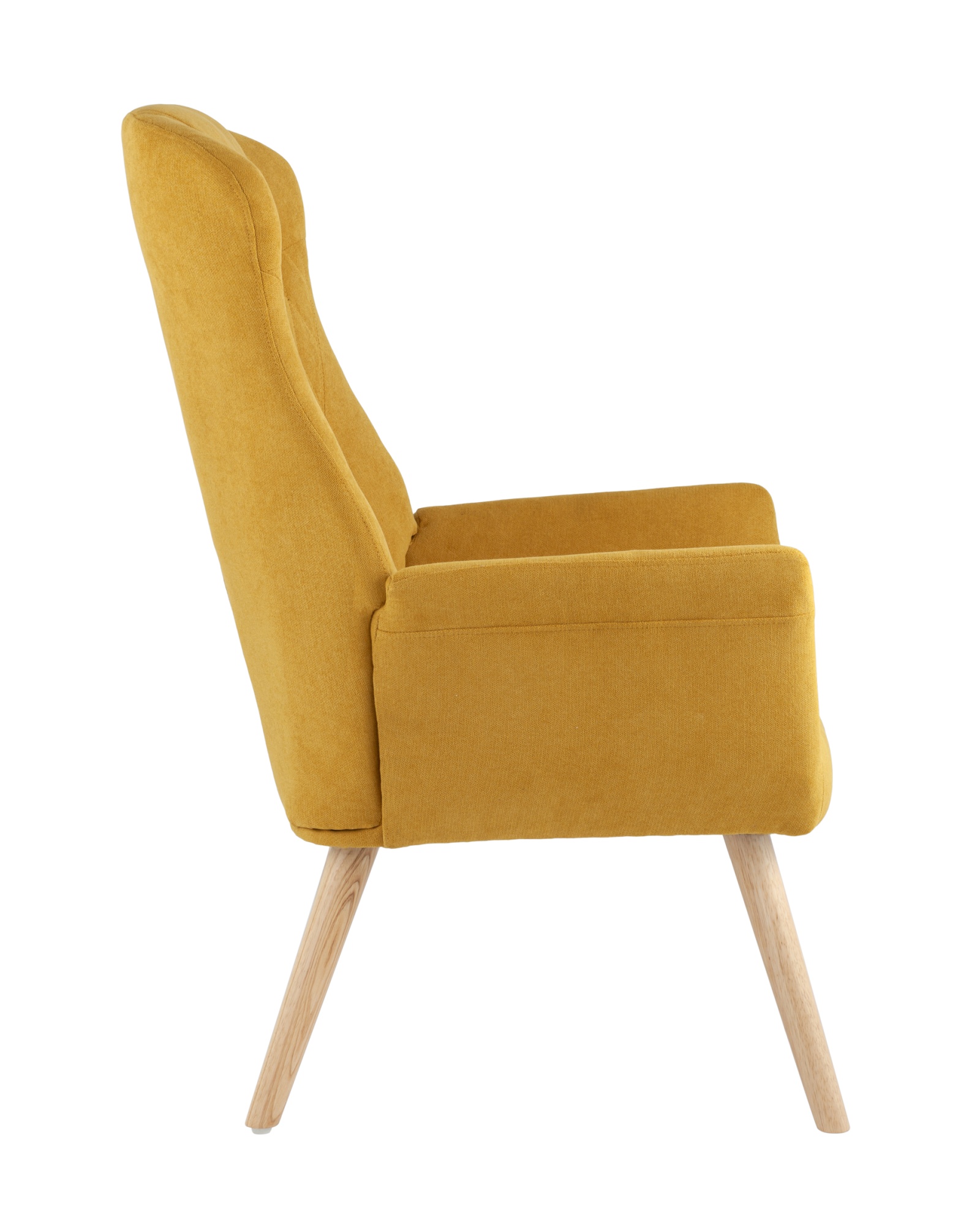 Кресло Парлор жёлтый Stool Group