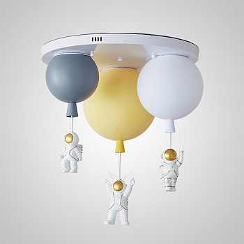 Потолочный светильник MERCURY MORE L3 Blue Yellow White by ImperiumLoft