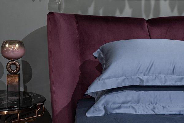Комплект из 2х наволочек Сопрано 70х70см синий Garda Decor 131SH-4226-NAV SOPR SIN