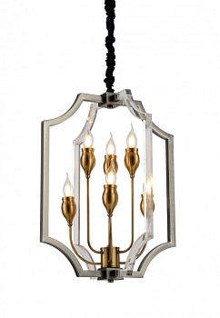 Подвесной светильник Lumina Deco LDP 8014-3+3 BK+AK