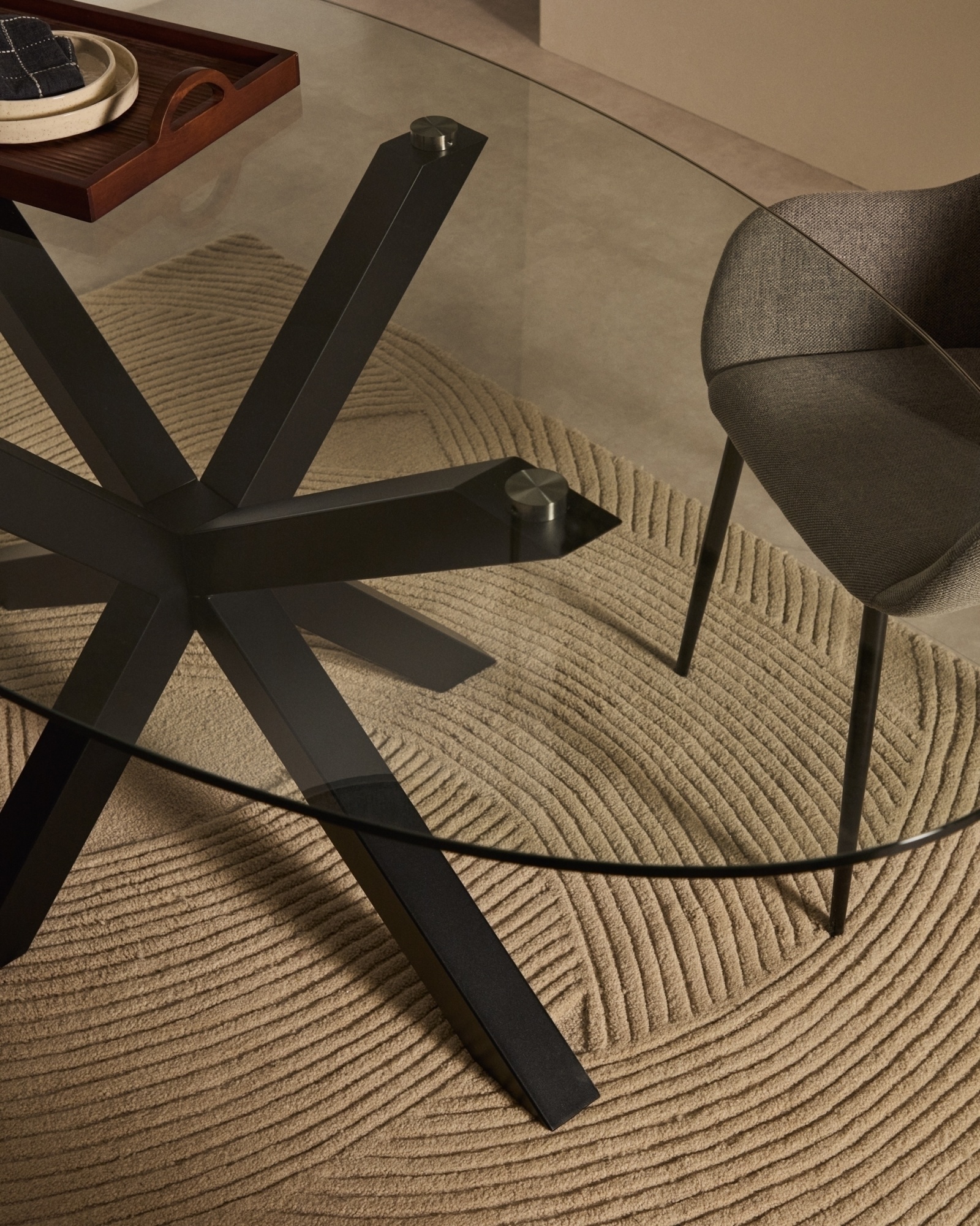 Ковер Domm из белой шерсти, 200 x 300 см La Forma (ex Julia Grup)